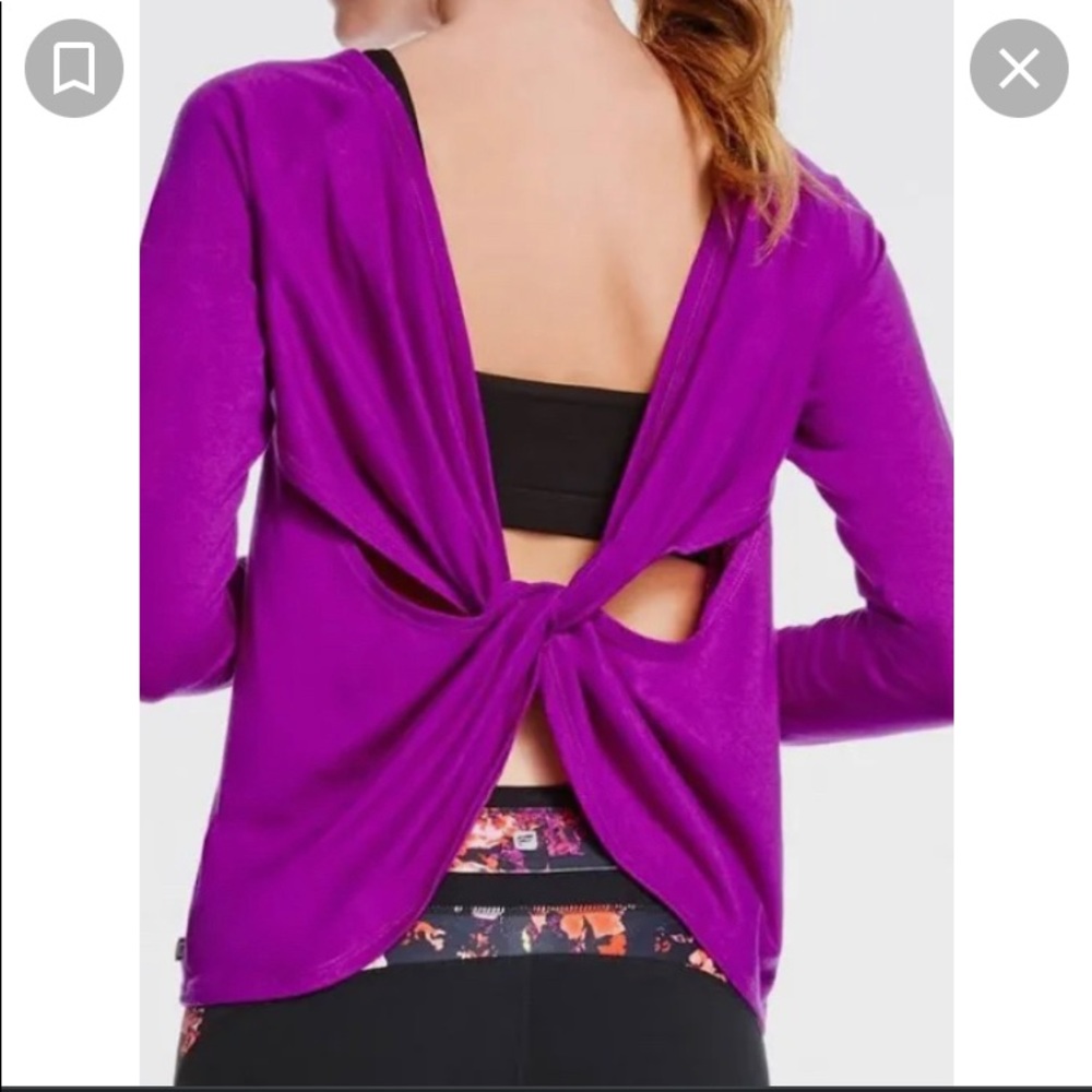 M | Purple L/S Tee